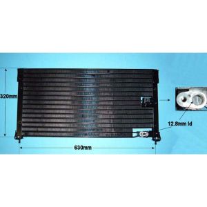 Condenser (AirCon Radiator) Honda Accord MK4 Coupe (93-98) 2.2 Petrol (Sep 1993 to May 1994)