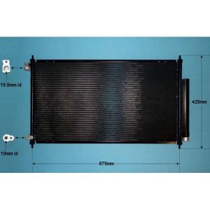 Condenser (AirCon Radiator) Honda Accord MK7 Saloon (03-) 2.0 Petrol (Feb 2003 to Dec 2008)
