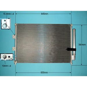 Condenser (AirCon Radiator) Honda Civic Hybrid 05- 1.3 Petrol (Jan 2010 to Feb 2012)