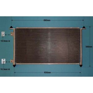 Condenser (AirCon Radiator) Honda Civic (2001-06) 2.0 TYPE R Petrol (Aug 2001 to Jan 2006)