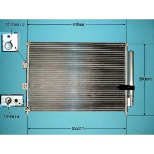 Condenser (AirCon Radiator) Honda Civic (2005-11) Hybrid (FD) 1.4 Petrol (Sep 2005 to 2025)