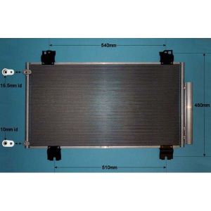 Condenser (AirCon Radiator) Honda Accord MK8 Estate (08-) 2.2 DTEC Diesel (Jul 2008 to 2025)