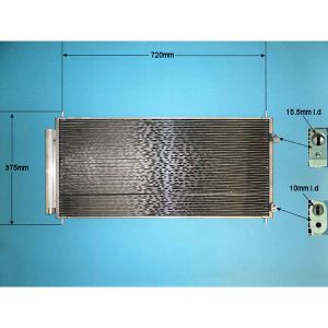 Condenser (AirCon Radiator) Honda Jazz 1.3 Petrol (Oct 2008 to Dec 2010)