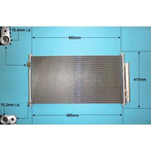 Condenser (AirCon Radiator) Honda Civic (2012-17) (FK/FB/FG) 1.8 VTEC Petrol (Feb 2012 to Jan 2017)