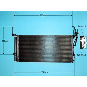 Condenser (AirCon Radiator) Hyundai Santa Fe 2.7 Petrol (Jun 2001 to Feb 2006)