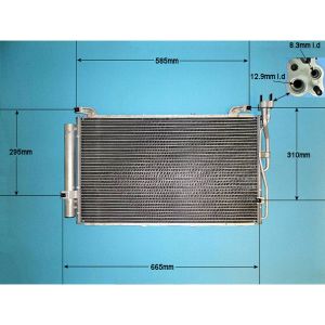Condenser (AirCon Radiator) Hyundai Tucson 2.0 CRDI Diesel (Oct 2006 to Mar 2010)