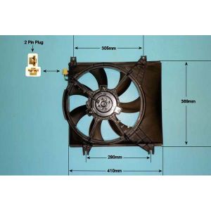 Condenser Cooling Fan Hyundai Amica 1.0 Petrol (Oct 2000 to 2025)