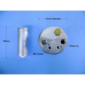 Receiver Drier Hyundai Atoz/Atos/Atos Prime 1.1 Petrol (Aug 2003 to 2025)