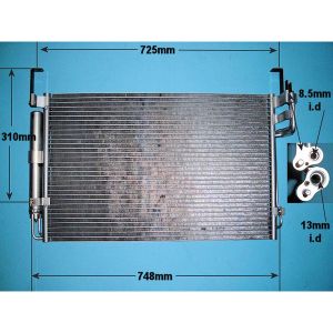 Condenser (AirCon Radiator) Hyundai Trajet 2.0 Petrol (Mar 2001 to Jul 2004)