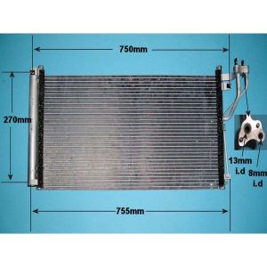 Condenser (AirCon Radiator) Hyundai Sonata 2.4 Petrol (May 2005 to 2025)