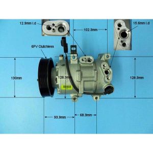 Compressor (AirCon Pump) Hyundai i 40 1.6 GDi Petrol (Jul 2011 to 2023)