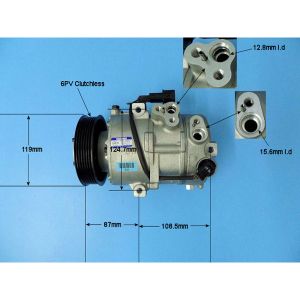 Compressor (AirCon Pump) Hyundai i 40 2.0 GDi Petrol (Jul 2011 to Jan 2015)