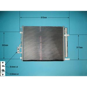 Condenser (AirCon Radiator) Hyundai Santa Fe 2.2 CRDi Diesel (Dec 2008 to Dec 2009)