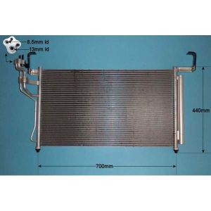 Condenser (AirCon Radiator) Hyundai i Load 2.5 CRDi Diesel Automatic (Jun 2008 to 2025)