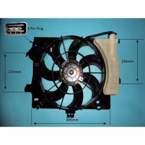 Radiator Cooling Fan Hyundai Veloster 1.6 GDi Petrol (Mar 2011 to Dec 2017)
