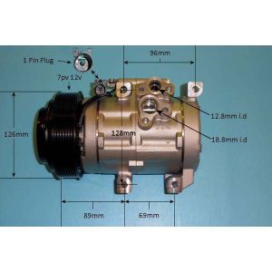 Compressor (AirCon Pump) Hyundai i 800 2.5 Crdi Diesel (May 2008 to 2023)