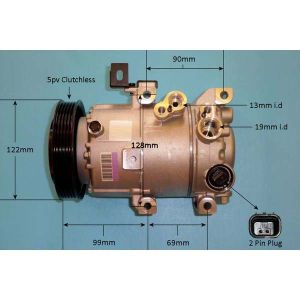 Compressor (AirCon Pump) Hyundai i 30 1.6 Crdi Diesel (May 2013 to 2023)