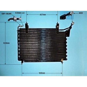 Condenser (AirCon Radiator) Jaguar XJR X300 4.0 Petrol (Oct 1994 to Sep 1997)