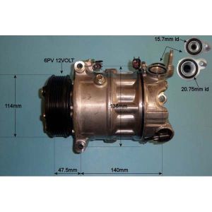Compressor (AirCon Pump) Jaguar XJ Series 3.0 Petrol (Jan 2011 to 2023)