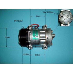Compressor (AirCon Pump) JCB Fastrack 3230 Diesel (Jan 2010 to 2023)