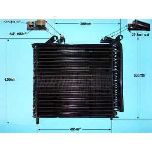 Condenser (AirCon Radiator) John Deere 6000 Series Tractor 6400 Euro Diesel (1995 to 2025)