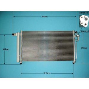 Condenser (AirCon Radiator) Kia Rio 1.4 16V Petrol (Mar 2005 to 2025)