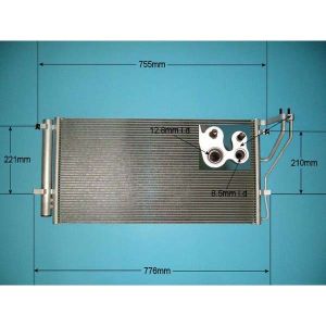 Condenser (AirCon Radiator) Kia Carens 2.0 CVVT Petrol (Sep 2006 to 2025)