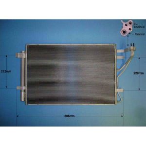 Condenser (AirCon Radiator) Kia Cerato 1.6 Petrol (Feb 2009 to 2025)