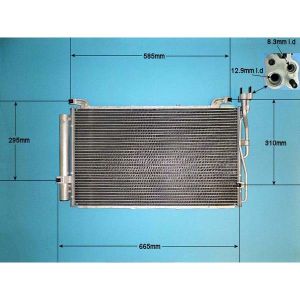 Condenser (AirCon Radiator) Kia Sportage 2.0 CRDI Diesel (Sep 2004 to Dec 2006)
