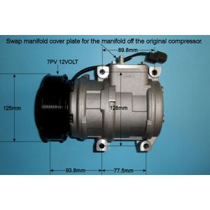 Compressor (AirCon Pump) Land Rover Range Rover HSE/Vogue/Classic 4.0 Petrol (Dec 1998 to 2001)