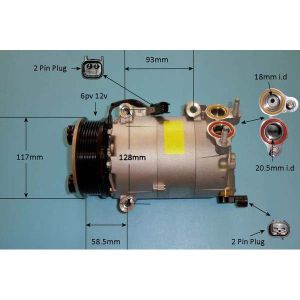 Compressor (AirCon Pump) Land Rover Discovery Sport 2.2 D Diesel (Dec 2014 to 2023)