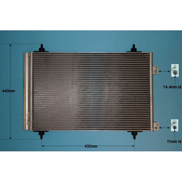 Condenser (AirCon Radiator) Peugeot 307 2.0HDi Diesel (Jun 2005 to 2021 ...