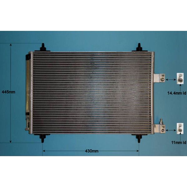 Condenser (AirCon Radiator) Citroen C5 2.0 HDi Diesel (Jun 2002 to Aug ...